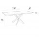 Mese dining - Masa eleganta design modern Veola, 150x95cm