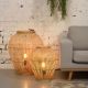 Lampadare - Lampa de podea Tuvalu bamboo natural, S