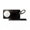 Aplica LED moderna cu reader LED cu port USB BOOK-2 AP2 NERO