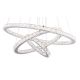 Candelabre, Lustre - Lustra LED cu telecomanda, cristale K5 Marilyn I