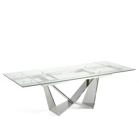 Mese extensibile - Masa dining extensibila design ultra-modern Sonia, 160-220x90cm