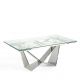 Mese extensibile - Masa dining extensibila design ultra-modern Sonia, 160-220x90cm