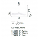Pendule, Lustre suspendate - Lustra / Pendul design deosebit MADAME SP1 alb perla