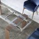 Mese extensibile - Masa dining extensibila design modern Walnut, 160-240x90cm