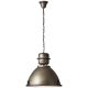 Lustra stil retro-industrial 48cm Kiki otel negru