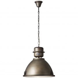 Pendule, Lustre suspendate - Lustra stil retro-industrial 48cm Kiki otel negru