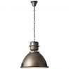 Lustra stil retro-industrial 48cm Kiki otel negru