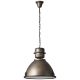 Pendule, Lustre suspendate - Lustra stil retro-industrial 48cm Kiki otel negru