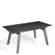 Mese extensibile - Masa dining extensibila design modern Walnut, 180-230x90cm