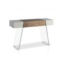 Consola eleganta design LUX Gorgeous, gri perla
