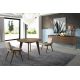 Comode - Comoda eleganta design LUX Walnut&Black