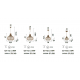 Pendule, Lustre suspendate - Pendul/ Lustra suspendata ONION SP1 D38