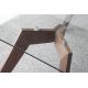 Mese dining - Masa dining design deosebit Walnut Wood, 160x95cm