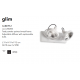 Plafoniere - Aplica/ Plafoniera GLIM PL2 BIANCO