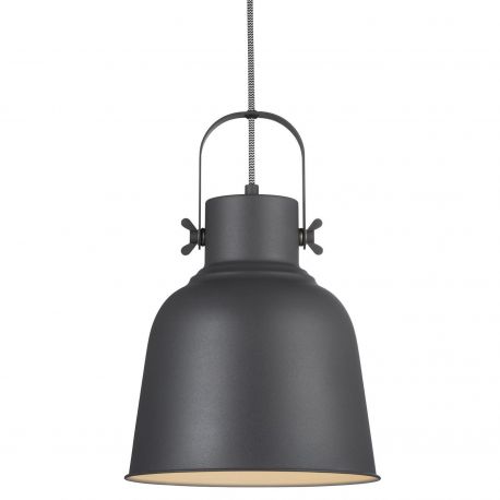 Pendule, Lustre suspendate - Pendul industrial design nordic ADRIAN 25, negru