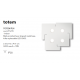 Plafoniere - Plafoniera LED design modern TOTEM PL4