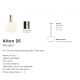 Pendule, Lustre suspendate - Lustra, Pendul design nordic Alton 25, alb