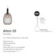 Pendule, Lustre suspendate - Lustra, Pendul design nordic Alton 23, fumuriu