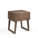 Masuta/ Noptiera eleganta design modern Walnut