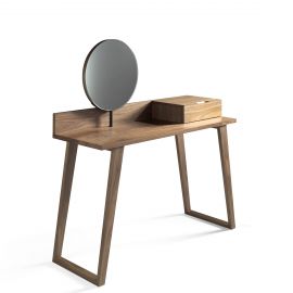 Console - Masa machiaj eleganta, design modern Walnut