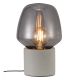Veioze - Veioza minimalista design decorativ nordic Christina, gri / fumurie