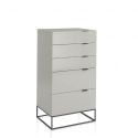 Dulapior cu 5 sertare design modern Chiara