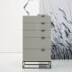 Comode - Dulapior cu 5 sertare design modern Chiara