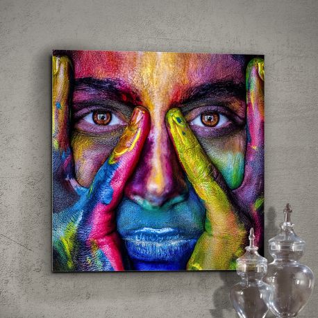 Tablouri - Tablou decorativ Vairo, 100x100cm