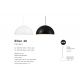 Pendule, Lustre suspendate - Pendul scandinav design nordic Ellen 40 alb