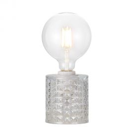 Veioze - Veioza design modern Hollywood, sticla transparenta