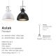 Pendule, Lustre suspendate - Lustra, Pendul design nordic Aslak, negru
