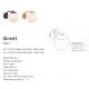 Aplice, corpuri de iluminat pentru pereti - Aplica perete design nordic Grant, negru
