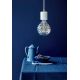 Pendule, Lustre suspendate - Pendul design decorativ Siv, alb