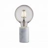 Veioza design decorativ Siv, alb