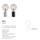 Veioze - Veioza design decorativ Siv, negru