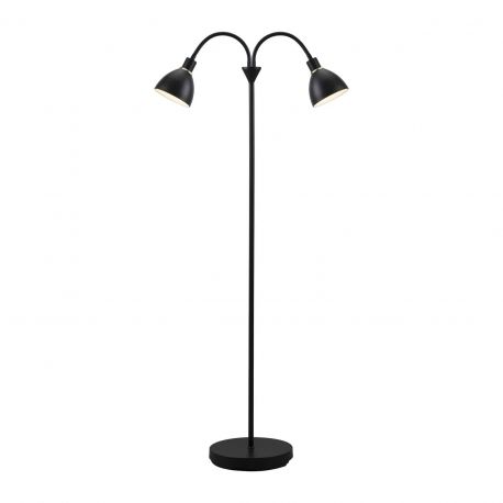 Lampadare - Lampadar modern cu 2 brate flexibile Ray negru