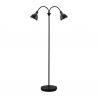 Lampadar modern cu 2 brate flexibile Ray negru