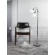 Lampadare - Lampadar modern cu 2 brate flexibile Ray crom/alb