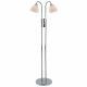 Lampadare - Lampadar dimabil modern cu 2 brate flexibile Ray crom/alb