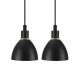 Pendule, Lustre suspendate - Set de 2 Pendule design modern minimalist Ray negru