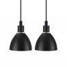 Set de 2 Pendule design modern minimalist Ray negru