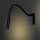 Aplica de perete LED Rider negru