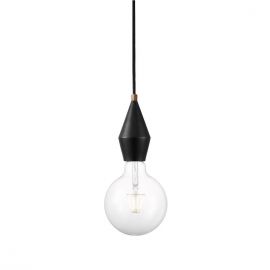 Pendule, Lustre suspendate - Pendul minimalist design scandinav Aud negru