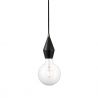 Pendul minimalist design scandinav Aud negru