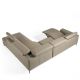 Coltare - Coltar design LUX cu sezlong dreapta, functia relax Serena