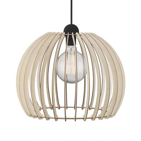 Pendule, Lustre suspendate - Lustra, Pendul lemn design nordic Chino 40