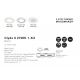 Spoturi tavan fals - Spot LED incastrabil Clyde 8 / 2700K / 3-Step MOODMAKER