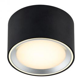 Plafoniere cu spoturi, Spoturi aplicate - Spot LED aplicat Fallon negru 4-Step MOODMAKER