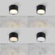 Plafoniere cu spoturi, Spoturi aplicate - Spot LED aplicat Fallon negru 4-Step MOODMAKER