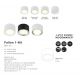 Plafoniere cu spoturi, Spoturi aplicate - Spot LED aplicat Fallon negru 4-Step MOODMAKER